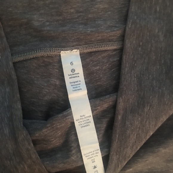 Lululemon True Self Crop in Heathered Slate - Picture 5 of 14